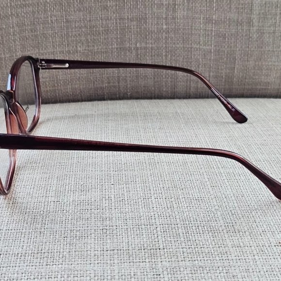 Men Eyeglasses Frame Brown Tone Glasses Eye Wear Frame only 54[]16 145 New - Picture 8 of 13